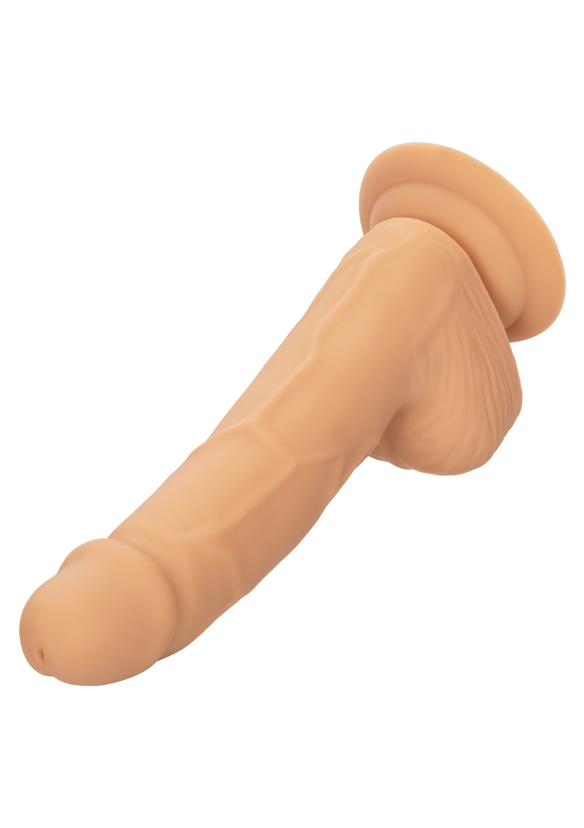 Silikonowy penis z jądrami 21 cm