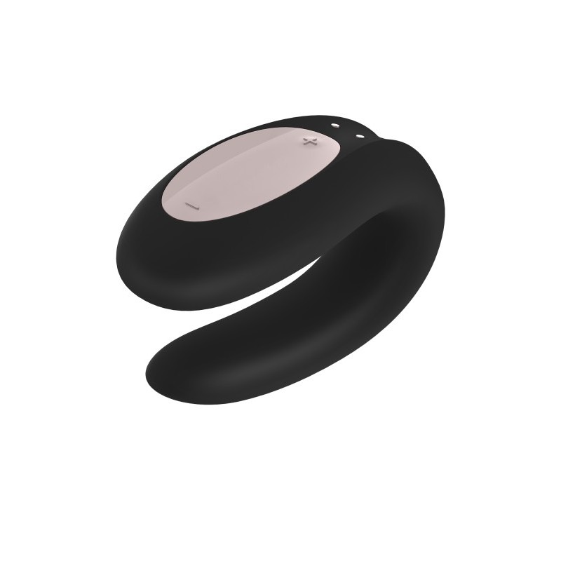 Czarny wibrator dla par Satisfyer - steruj nim za pomocą aplikacji 10842