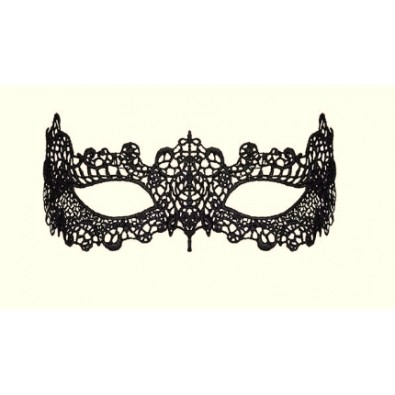 Czarna elegancka maska 10965