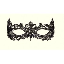 Czarna elegancka maska 10965
