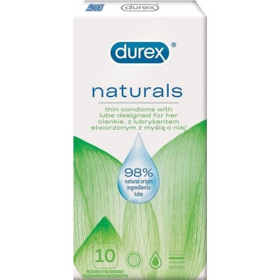 Prezerwatywy Durex Naturals 10 szt. 11657