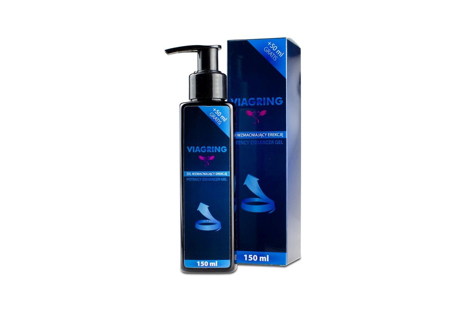 Viagring  Żel poprawiający potencję i orgazm 150 ml