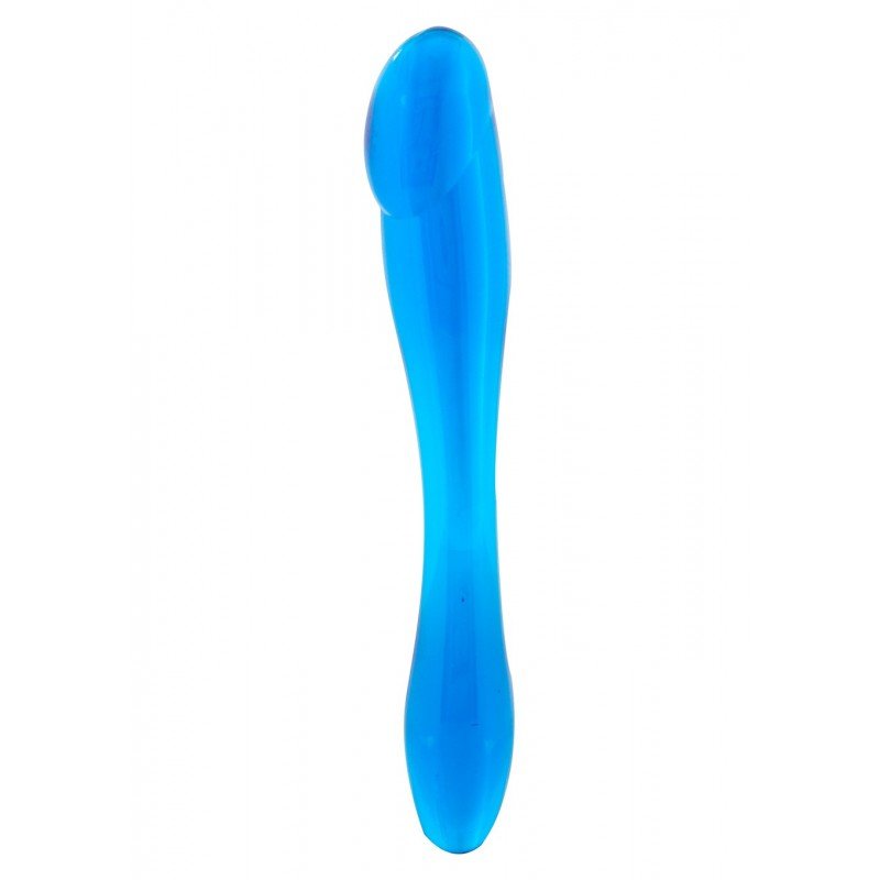 Dwustronne dildo analno-waginalne - 18,5 cm