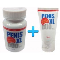 Powiększenie penisa i erekcja - Penis XL zestaw 30 tabletek + krem 30 ml