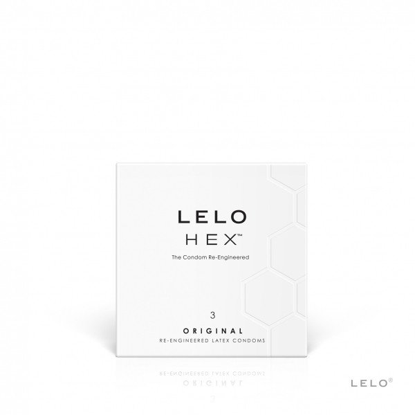 Ekskluzywne prezerwatywy lateksowe marki Lelo (3 sztuki)