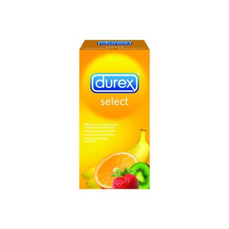 Prezerwatywy Durex Select 12 sztuk