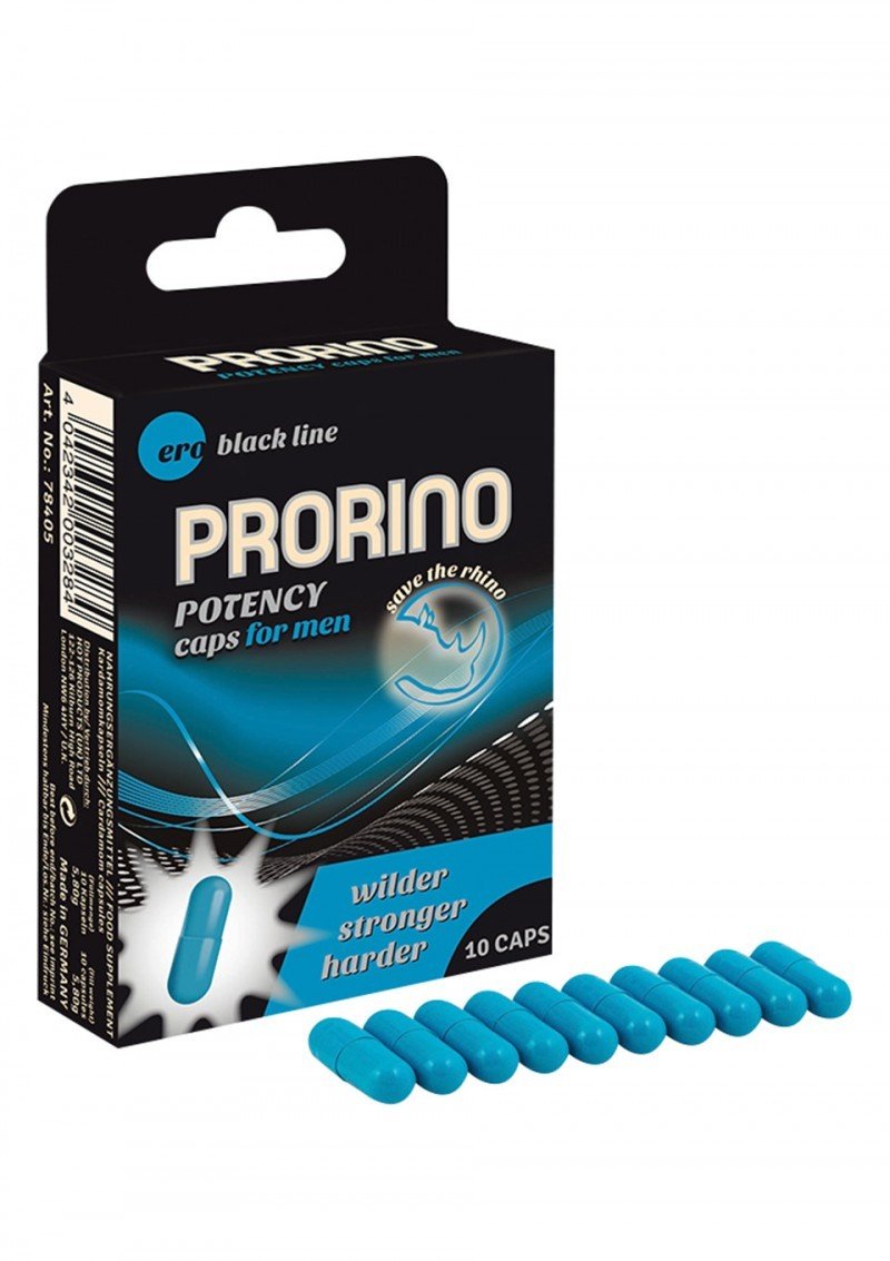 Suplement diety Prorino Potency Caps - 10 kapsułek