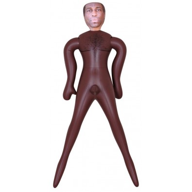 Dmuchana lalka - czarnoskóry mężczyzna 9047