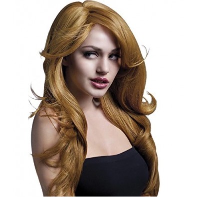 Kasztanowa peruka z długimi włosami Nicole 9292