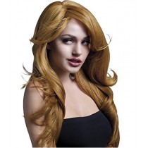 Kasztanowa peruka z długimi włosami Nicole 9292