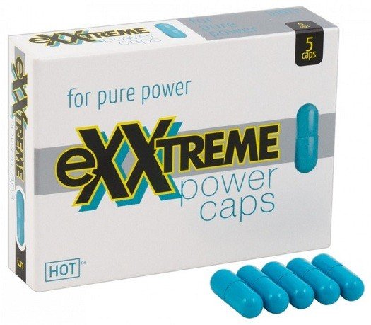 Suplement diety eXXtreme Power Caps - 5 kapsułek