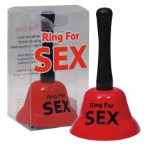 Czerwony dzwonek Ring For Sex 9773